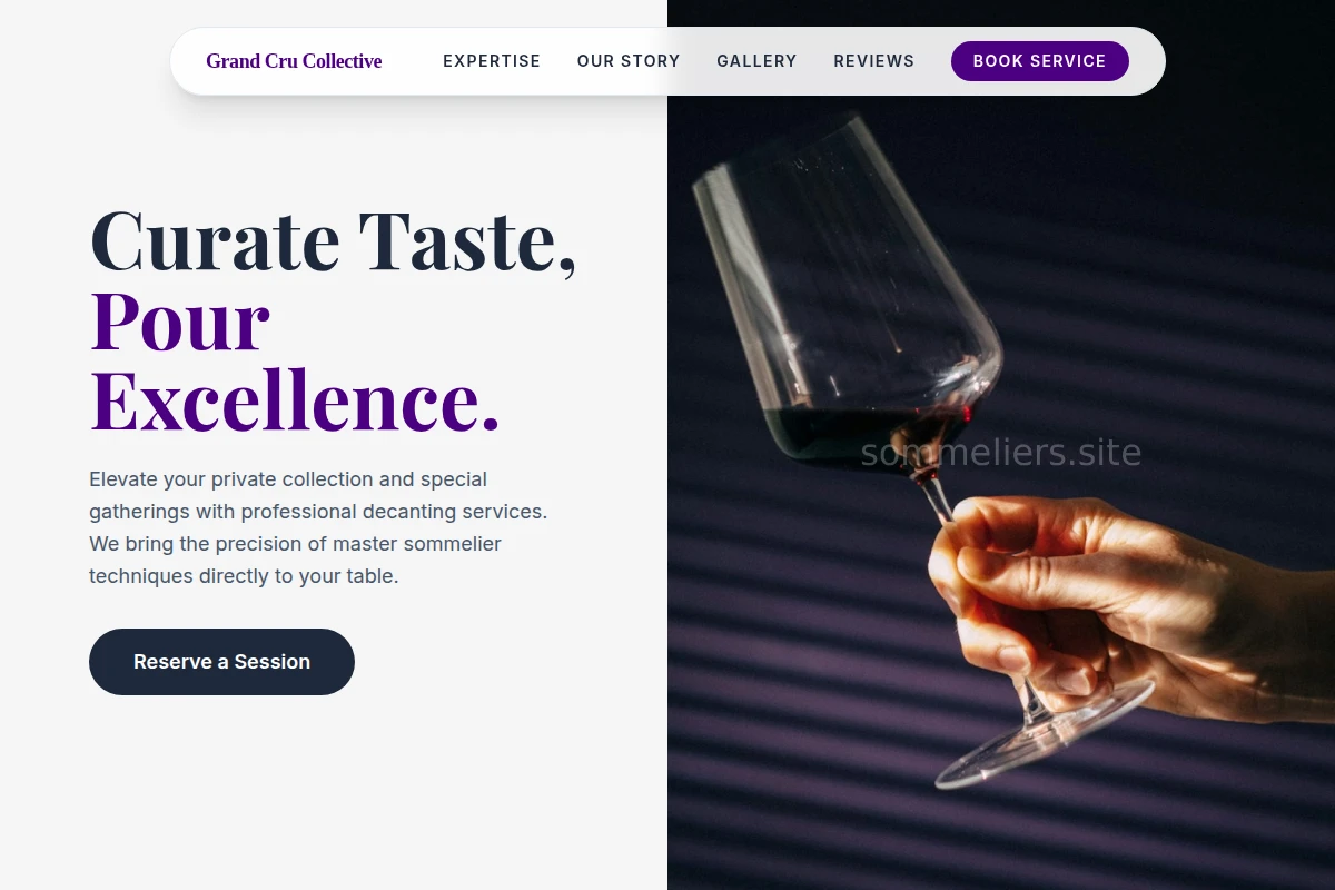 Decanting Sommelier