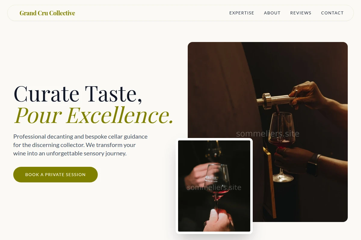 Decanting Sommelier