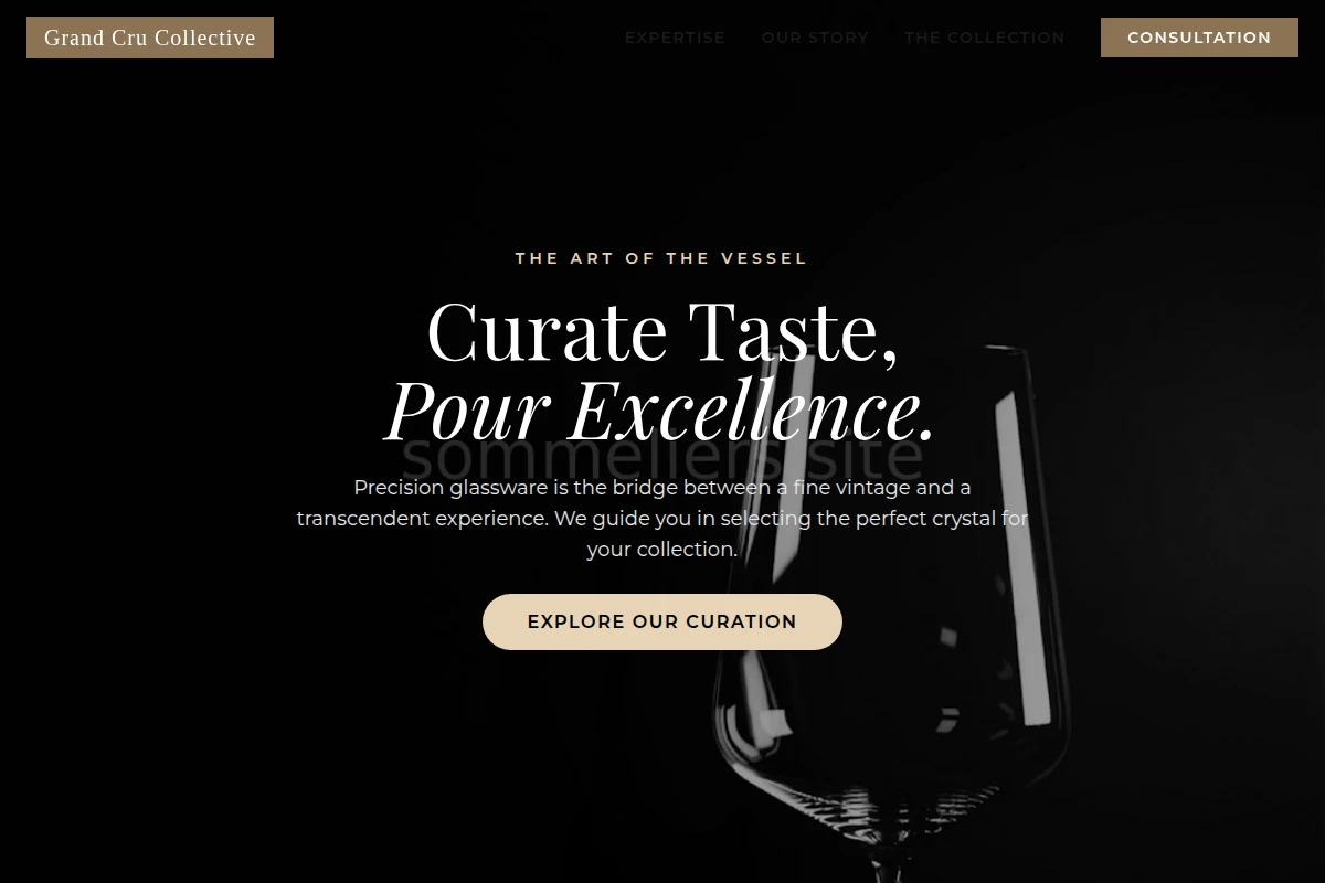 Glassware Sommelier