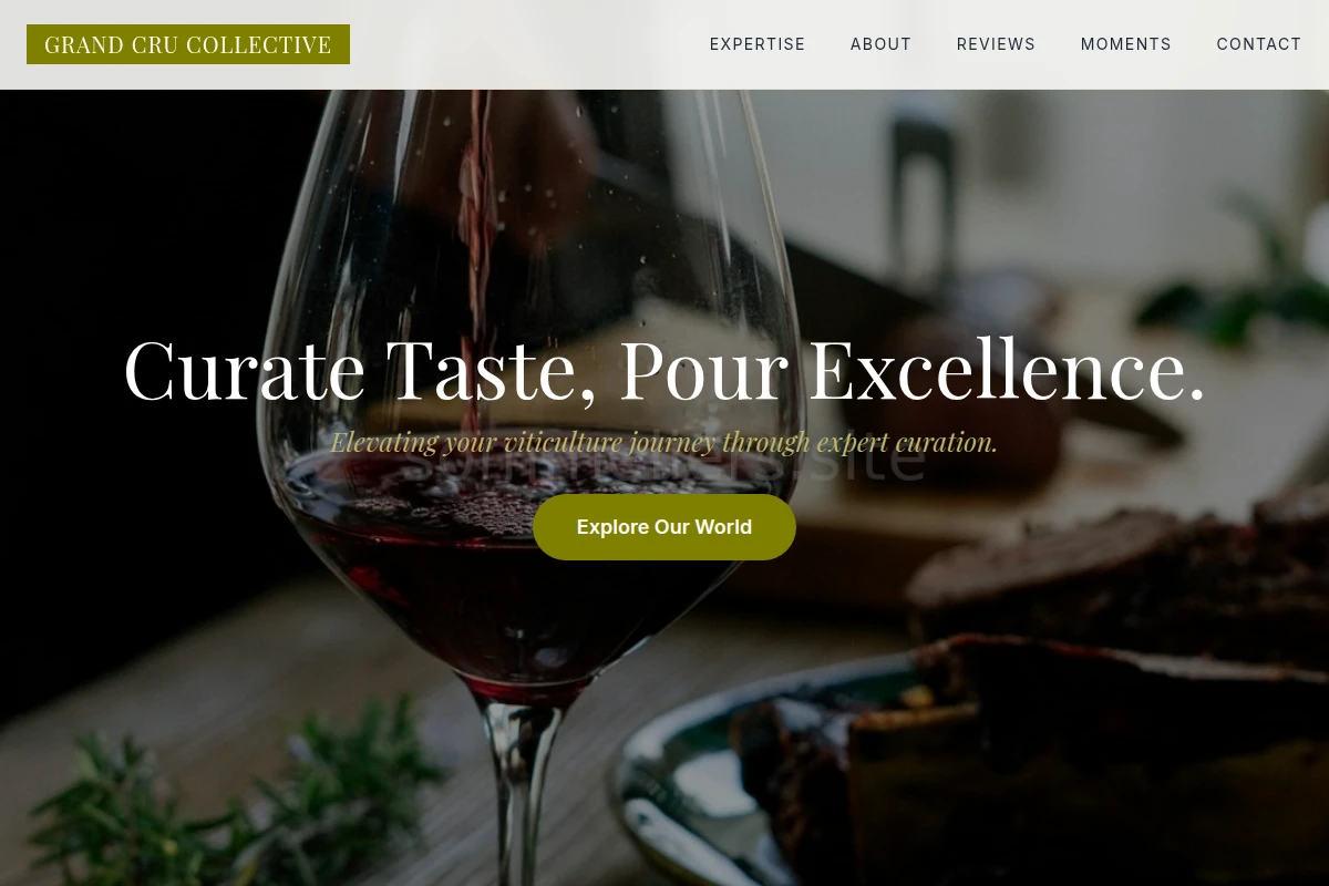 Pour Wine