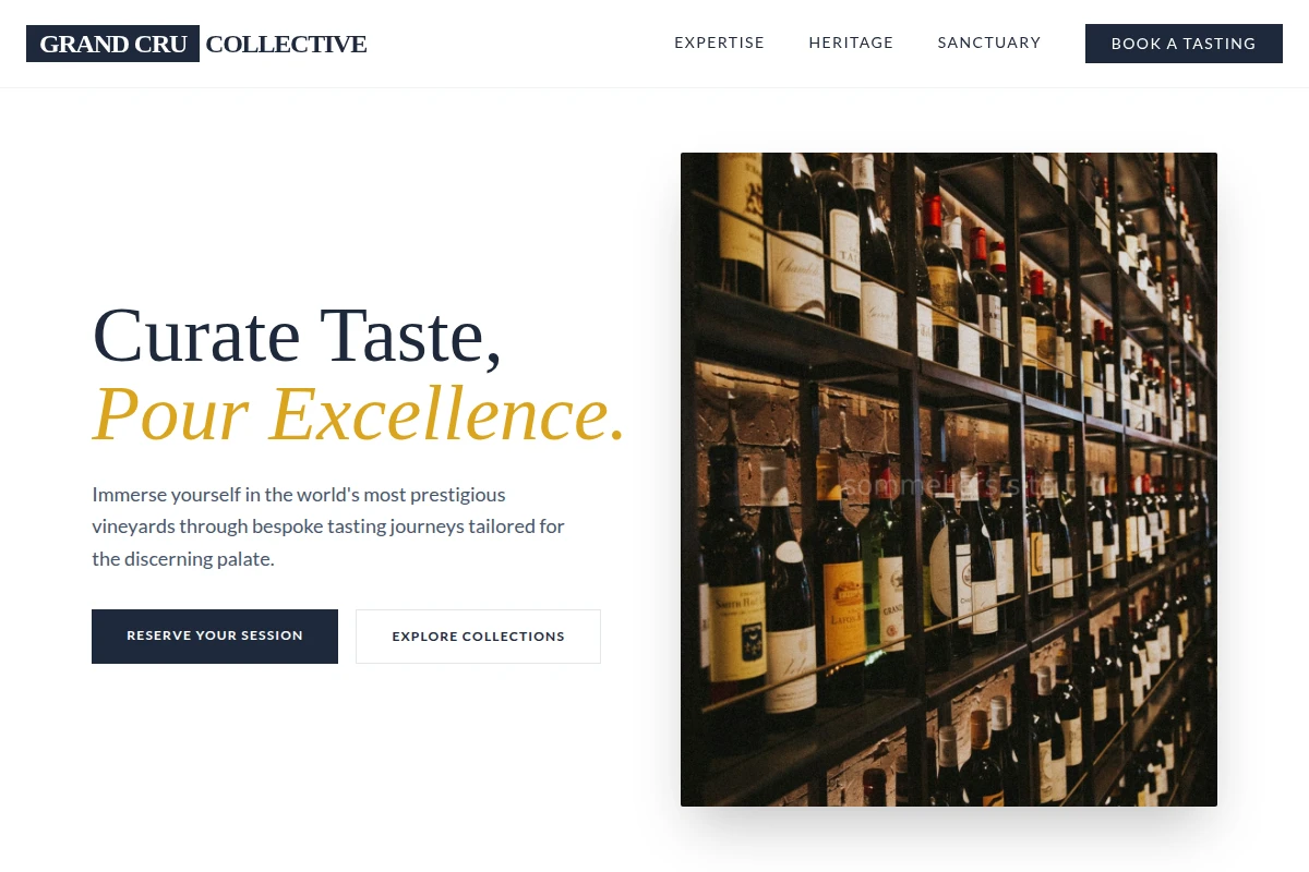 Tasting Wine