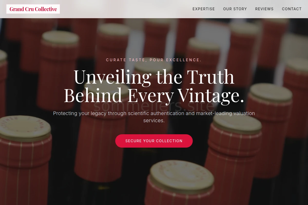 Boutique Wine Appraisal