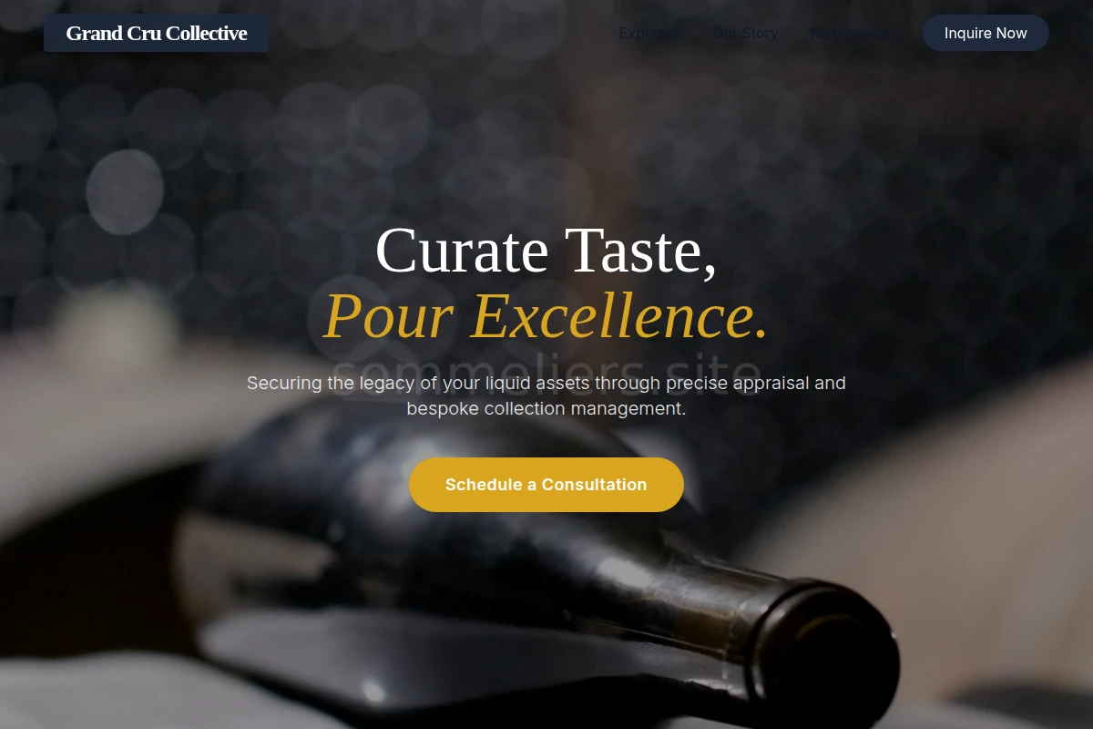 Boutique Wine Appraisal