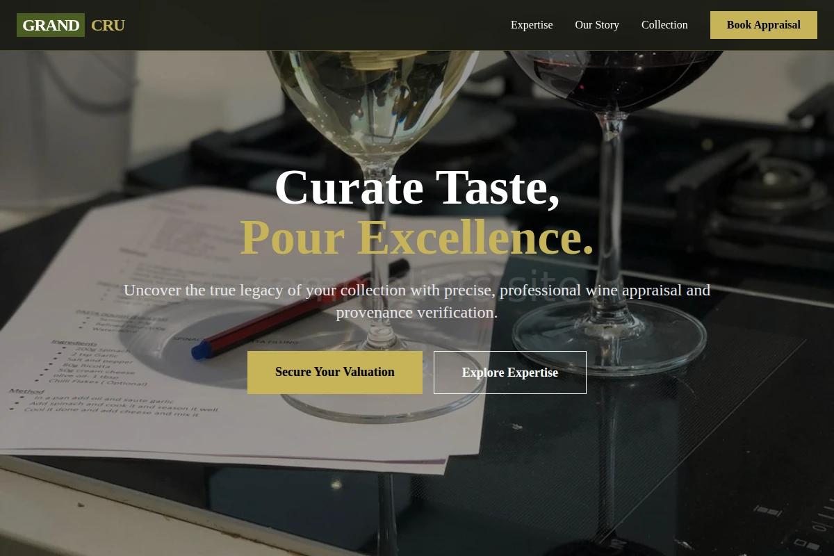 Beverage Wine Appraisal