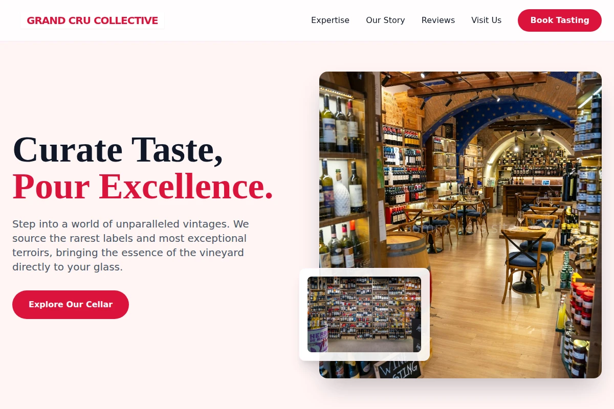 Boutique Wine Store
