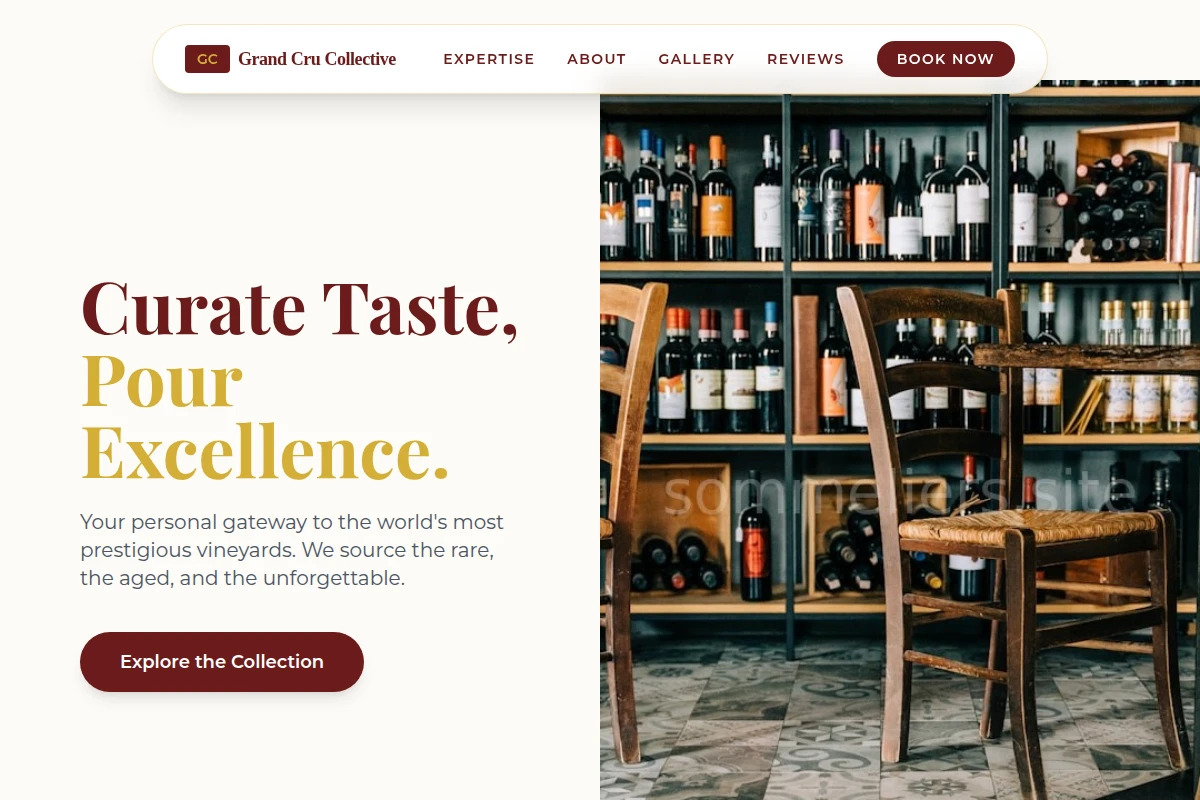 Luxury Wine Store