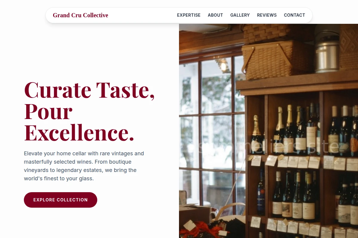 Oenology Wine Store