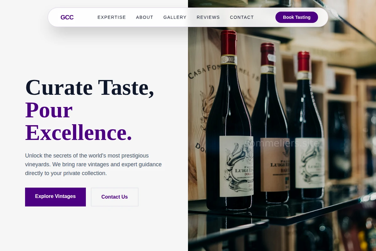 Luxury Wine Store