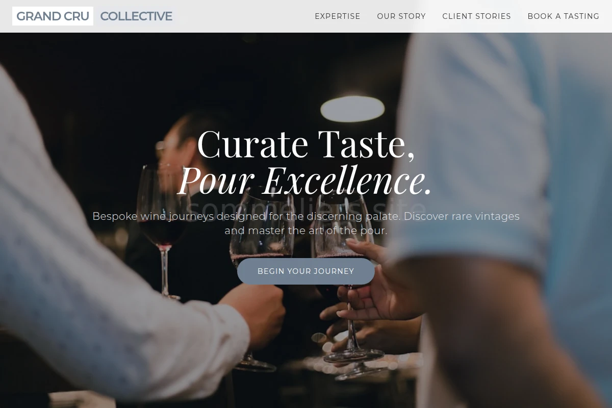 Curated Wine Tasting
